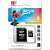 Silicon Power 8GB Micro SD card with SD adapter, waterproof, shockproof, x-ray proof