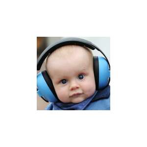 BANZ Mini baba hallásvédő fülvédő 3 hónapos kortól - kék színben 51457503 