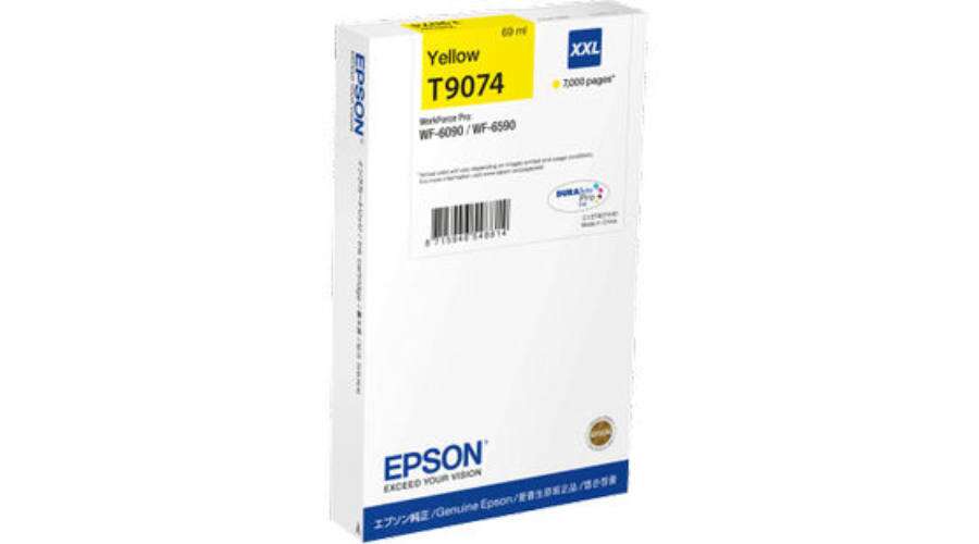 EPSON - T9074 (C13T907440) 7K YELLOW EREDETI TINTAPATRON