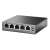 TP-Link TL-SG1005P 5-Port Gigabit Desktop Switch with 4-Port PoE, angled view