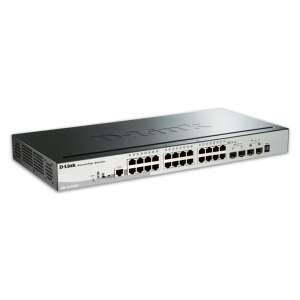 Comutator D-Link 24x1000Mbps Poe + 2x SFP + 2x 10G SFP+ SmartPro 51512571 Switch-uri