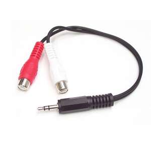 Startech - Stereo Audio Cable - 3.5mm Male to 2x RCA Female 51463471 