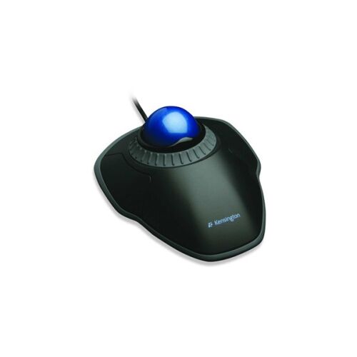 Kensington Orbit Trackball Mouse with Scroll Ring, Black