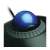 Kensington Orbit Wired Trackball Mouse with Scroll Ring, Close-up of Trackball