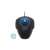 Kensington Orbit Wired Trackball Mouse with Scroll Ring, Black and Blue, top view