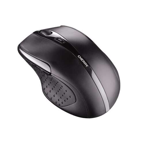 Mouse wireless CHERRY MW 3000, negru, design ergonomic, 5 butoane, rezoluție reglabilă, senzor infraroșu