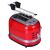 Ariete Moderna roter Toaster mit Sandwichaufsatz