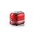 Ariete 149 Moderna Toaster in Rot mit Sandwich-Lift, Seitenansicht