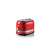 Ariete 149 Moderna Toaster in Rot mit Sandwich-Lift, Seitenansicht