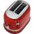 Ariete 149 Moderna red toaster with sandwich lift, top view