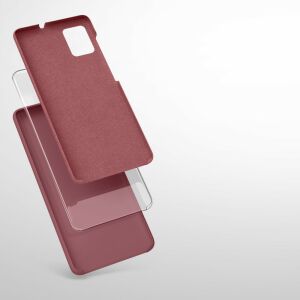 kwmobile Samsung Galaxy A51 Rose Pink Silicone Case - Durable Protection - Phone Case
