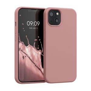kwmobile iPhone 13 Husă Silicon Roz - Protecție completă - Huse telefon