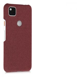 kwmobile Google Pixel 4a červený textilný obal na telefón, pohľad zboku - Puzdrá na telefóny