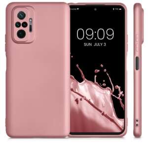 kwmobile Xiaomi Redmi Note 10 Pro Szilikon Tok - Rózsaszín
