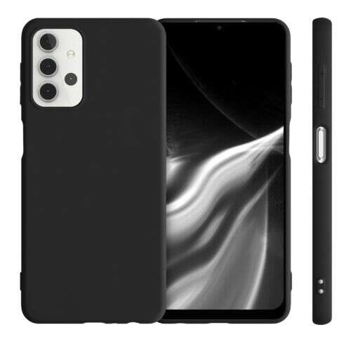 Samsung Galaxy A32 5G fekete szilikon tok, telefontok