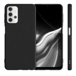 Samsung Galaxy A32 5G schwarze Silikonhülle, Handyhülle - Handyhüllen