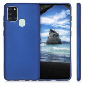 kwmobile Etui silikonowe niebieskie do Samsung Galaxy A21s - Artykuły techniczne i elektronika