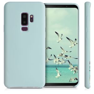 kwmobile Samsung Galaxy S9 Plus light green silicone case - Phone Case