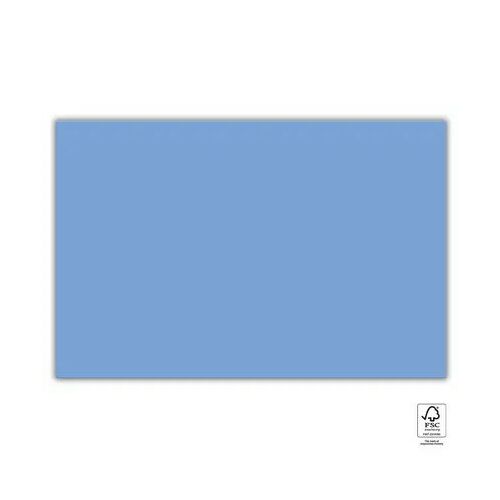 Blaue Papiertischdecke, 120x180 cm, FSC-zertifiziert