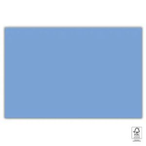 Blue paper tablecloth, 120x180 cm, FSC certified - Tablecloth