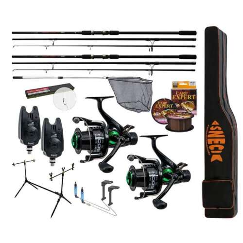 Carp Expert Bojlis Szett - 2x360cm Bot, Dupla Orsó