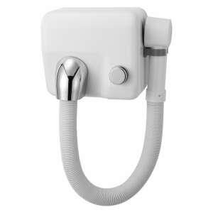 Biely sušič rúk na stenu s hadicou, KW1006HW - Alpha