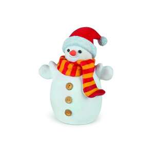 Papo snowman figurine with red hat and orange scarf, Christmas decoration - Papo Figure
