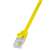 LogiLink Cat6 Sárga Patch Kábel, Adatátvitel