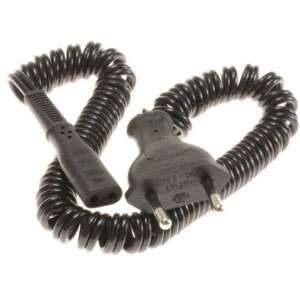 Kabel zasilający do golarki elektrycznej Braun, spiralny kabel zamienny - Akcesoria do golarek elektrycznych
