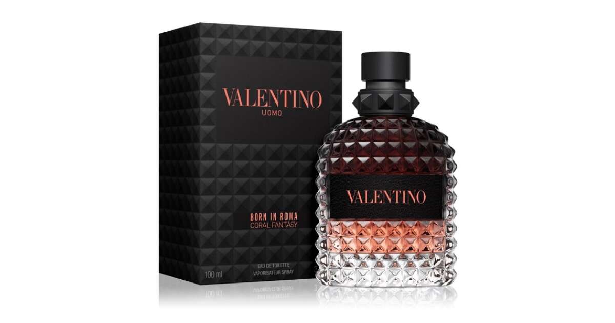 Valentino Uomo Born In Roma Coral Fantasy Edt 100ml Férfi Parfüm ...