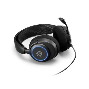 Слушалки SteelSeries Arctis Nova 3 с микрофон, изглед под ъгъл - Гейминг