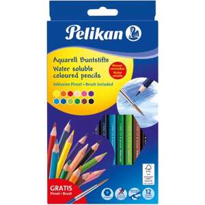 Pelikan Akvarell 12 színű színesceruza készlet 51527521 