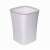 TOO TC-12-101W weißer 12-Liter-Küchenabfalleimer