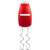 Sencor SHM 5404RD red hand mixer back view