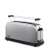 Russell Hobbs Oxford 2-slice long slot toaster, stainless steel, black accents