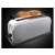 Russell Hobbs Oxford 2-slice long slot toaster, stainless steel, black accents