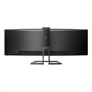 Philips 499P9H/00 49 hüvelykes ívelt LCD monitor, fekete, hátulnézet - Monitor