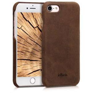 Kalibri Brown Leather iPhone 7/8/SE (2020) Case on Phone - Phone Case
