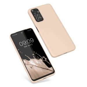 Kwmobile silicone phone case for Xiaomi Redmi Note 11 / Note 11S, cream color - Phone Case