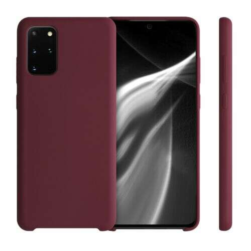 Samsung Galaxy S20 Plus rote Silikonhülle, Handyhülle