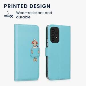 Kwmobile Samsung Galaxy A53 5G phone case with sheep design, blue, printed design, wear-resistant and durable - Phone Case