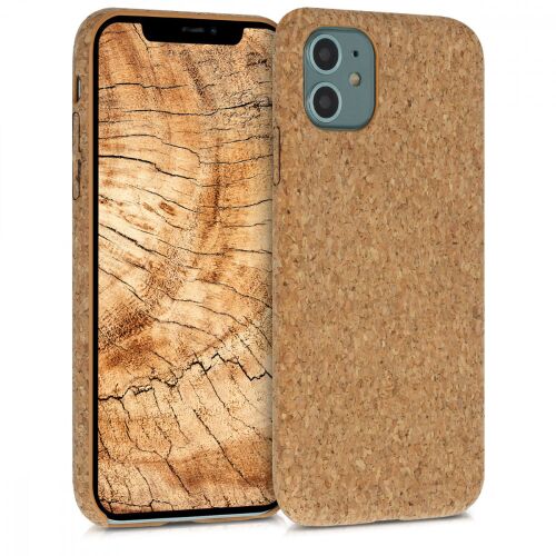 Kwmobile Cork Case for Apple iPhone 11, Brown, 52316.05