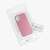 kwmobile silicone case for Apple iPhone 12 Mini in pink, packaged