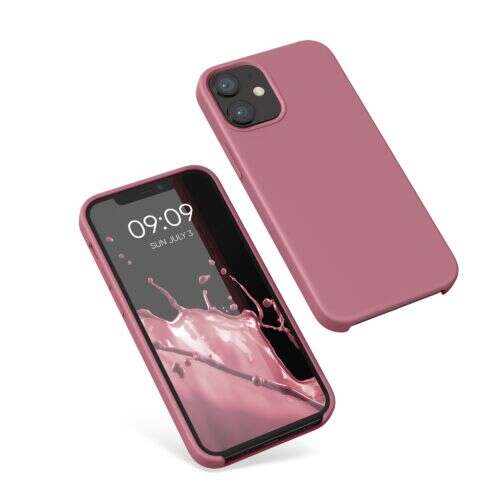 kwmobile silicone case for Apple iPhone 12 Mini in pink