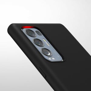 Oppo Find X3 Neo Silicone Case, Black, 55200.01