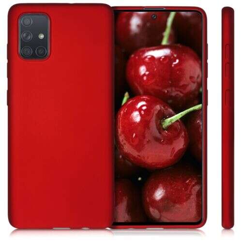 tok Samsung Galaxy A71, szilikon, piros, 51213.36