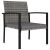 Polyrattan Kerti Étkezőszék - Szürke - 4 db 67677242