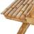 Bambusz piknik asztal 120 x 120 x 78 cm 51576765}