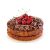 Házi készítésű csokoládés cseresznyés torta DELÍCIA SiliconPRIME tortaformában sütve
