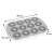 Tescoma DELÍCIA SiliconPRIME 12 Donut Baking Mold, 39 cm x 27 cm, Non-Stick Silicone